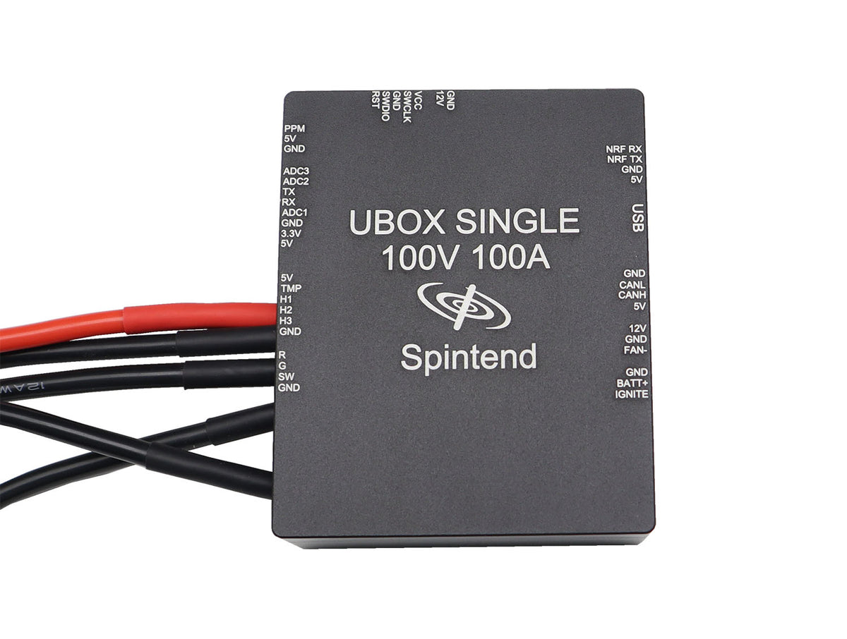Single Ubox 100V 100A motor controller based on VESC