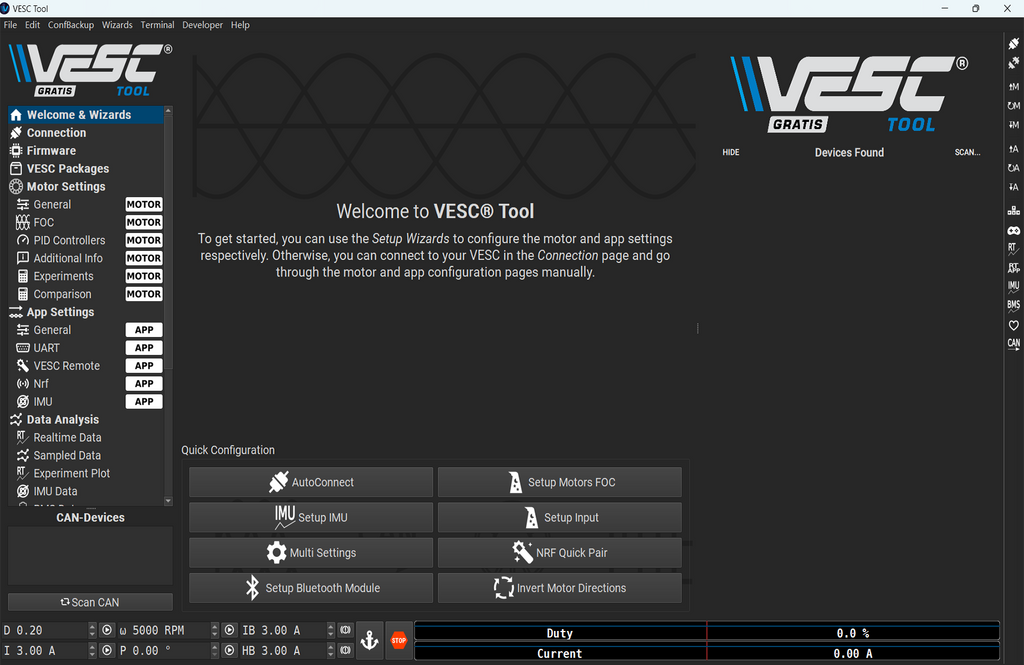 VESC tool and UBOX firmware Collections