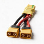 Amass XT90S/XT60 diversion cable for 2 battery packs connection in serial / In paralle