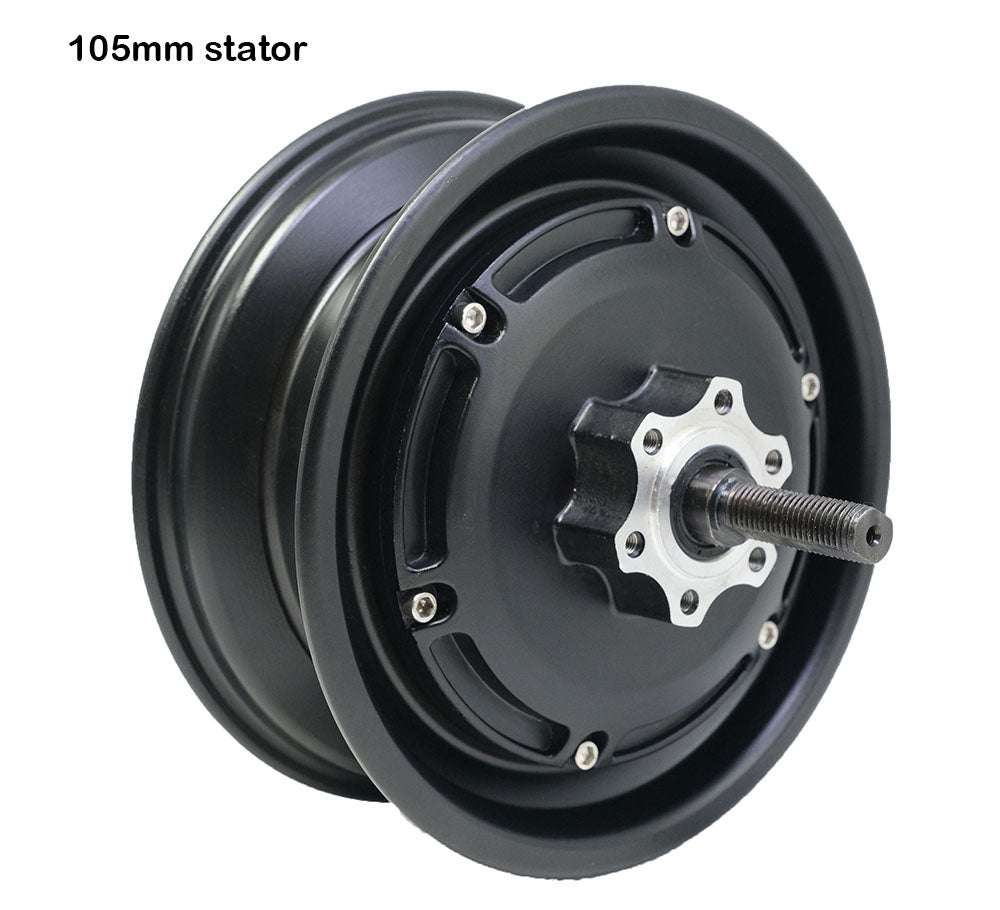 6.5'' 3500W big power hubmotor for 11'' tubless tire fast scooter