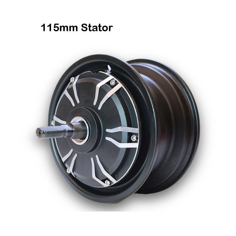 6.5'' big power 3500W hubmotor for 11'' solid wheel tubless tire scooter