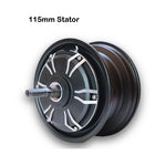 6.5'' 3500W big power hubmotor for 11'' tubless tire fast scooter