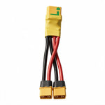 Amass XT90S/XT60 diversion cable for 2 battery packs connection in serial / In paralle