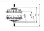 6.5" 10kW Super Strong Power Hubmotor for Racing Scooter