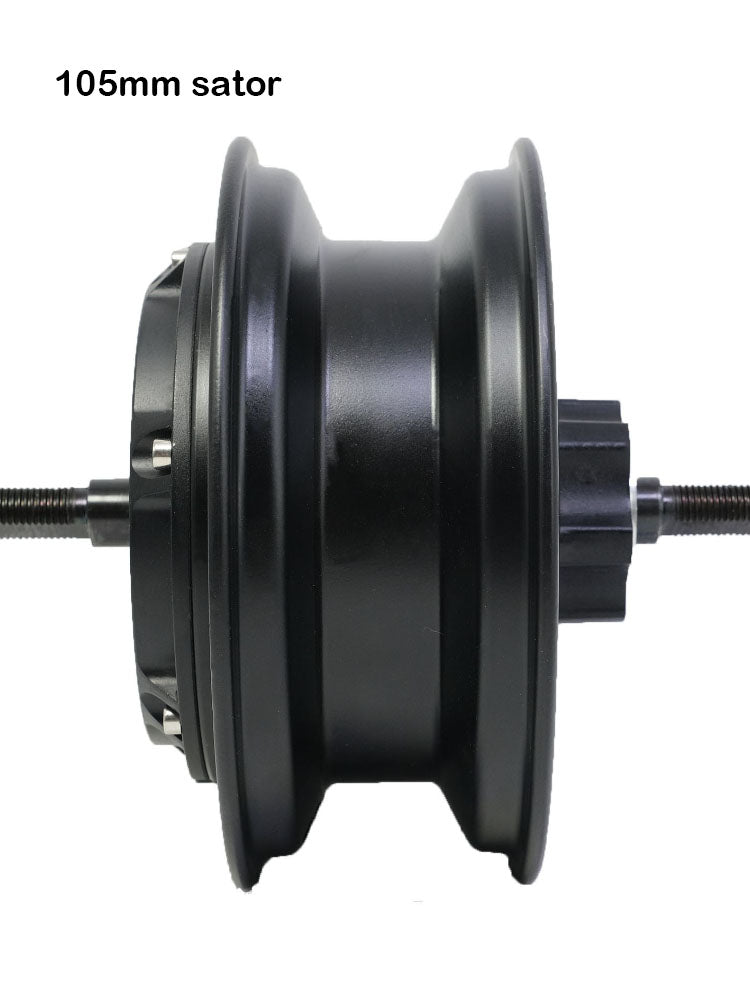 6.5'' 3500W big power hubmotor for 11'' tubless tire fast scooter