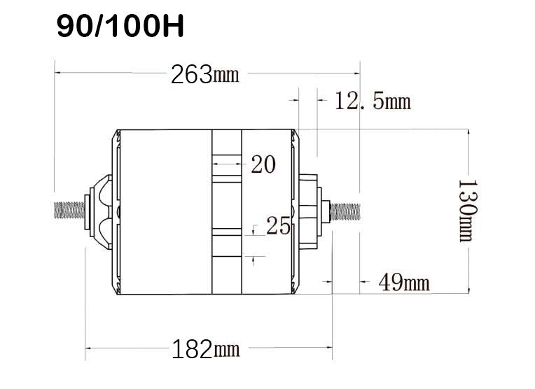 72V-96V 6000W Customed Powerful hubmotor for scooter racing