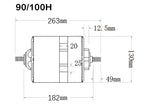 72V-96V 6000W Customed Powerful hubmotor for scooter racing