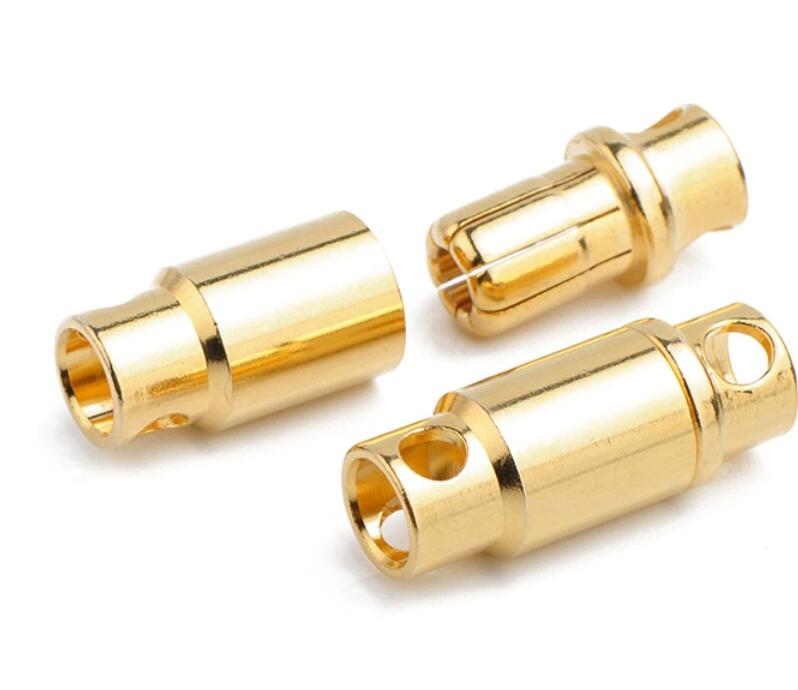 Amass QC8010 male and female 8.5mm | 5.5mm bullet connector for super big current