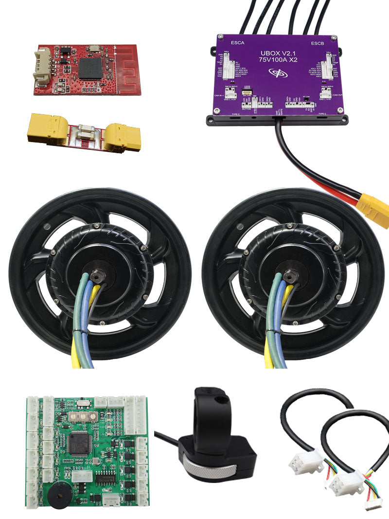 Dual Motor Controller Racing Scooter Combo set3
