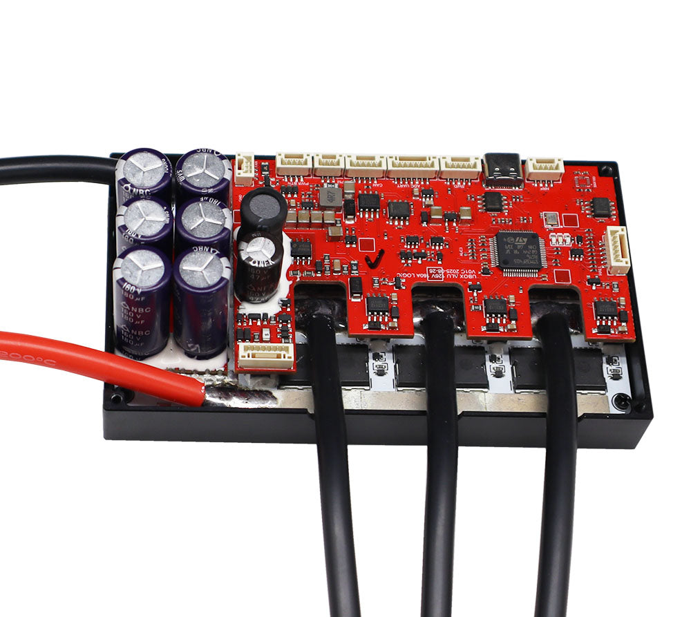 Single Ubox Aluminum controller 126V 160A controller based on VESC