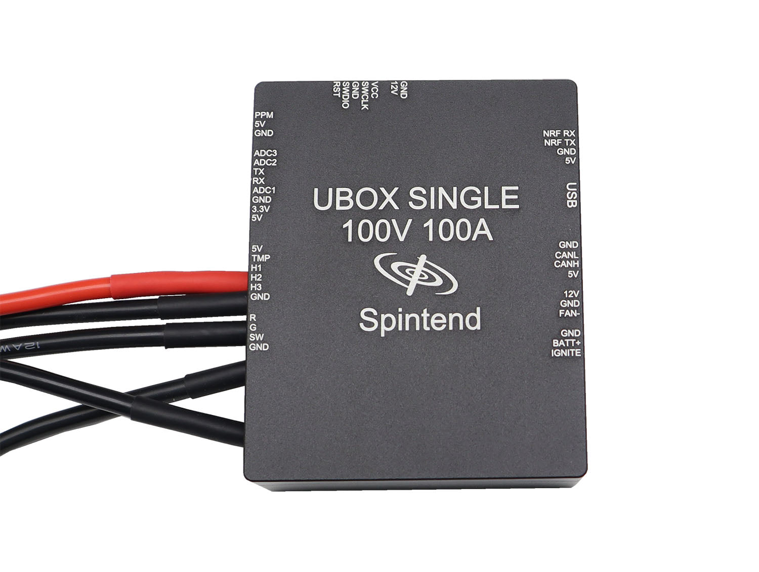 Single Ubox 100V 100A motor controller based on VESC