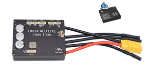 Single ubox Aluminum Lite controller 100V 100A based on VESC