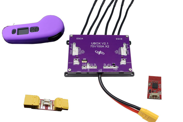 ESK8 Pack1: Ubox V2 75v and Uni1 remote | Spintend.com