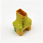 One to two division port xt90s connector for two controllers with one battery pack in parallel