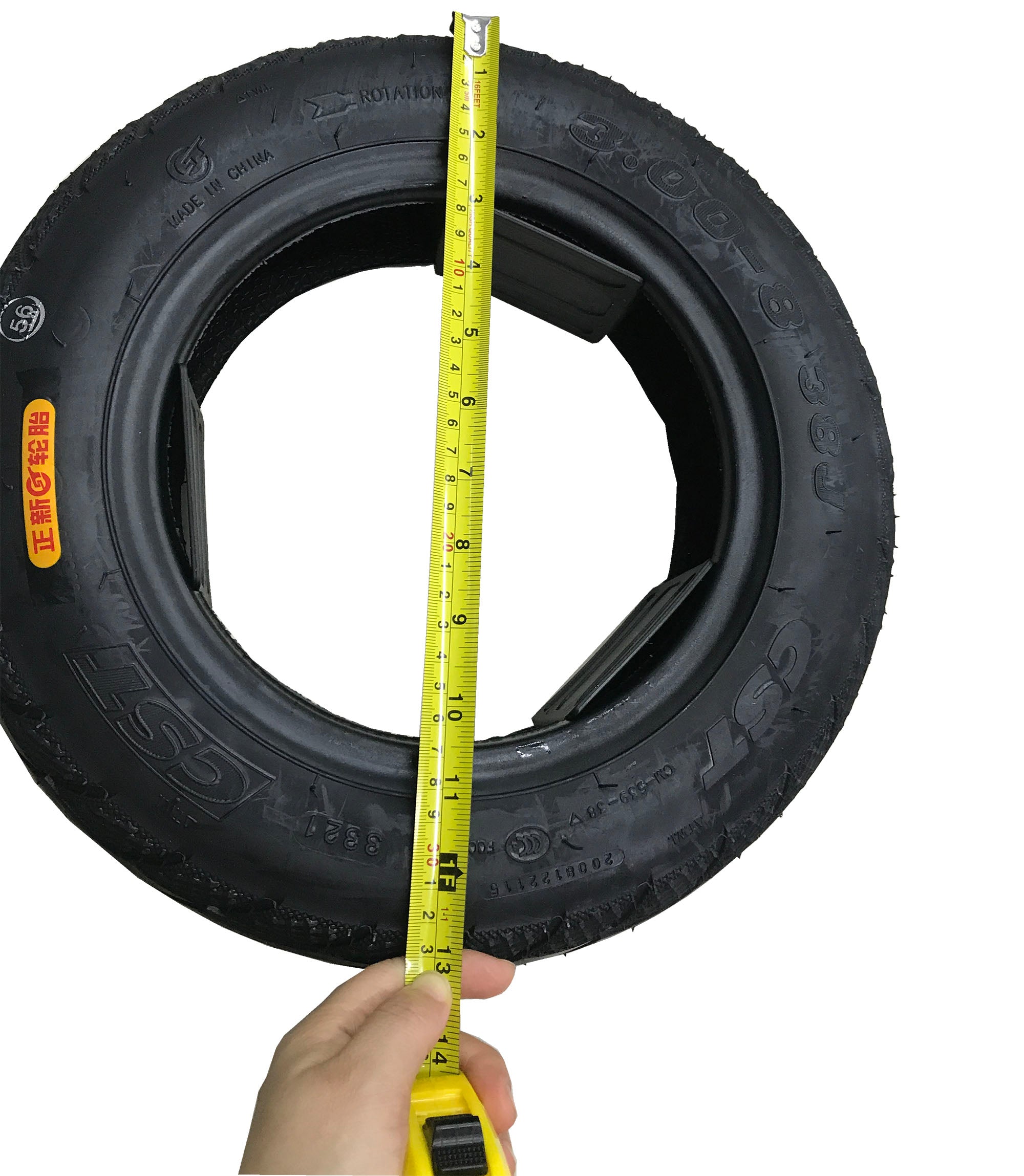 14'' tube and tubeless wheel for 8''motor