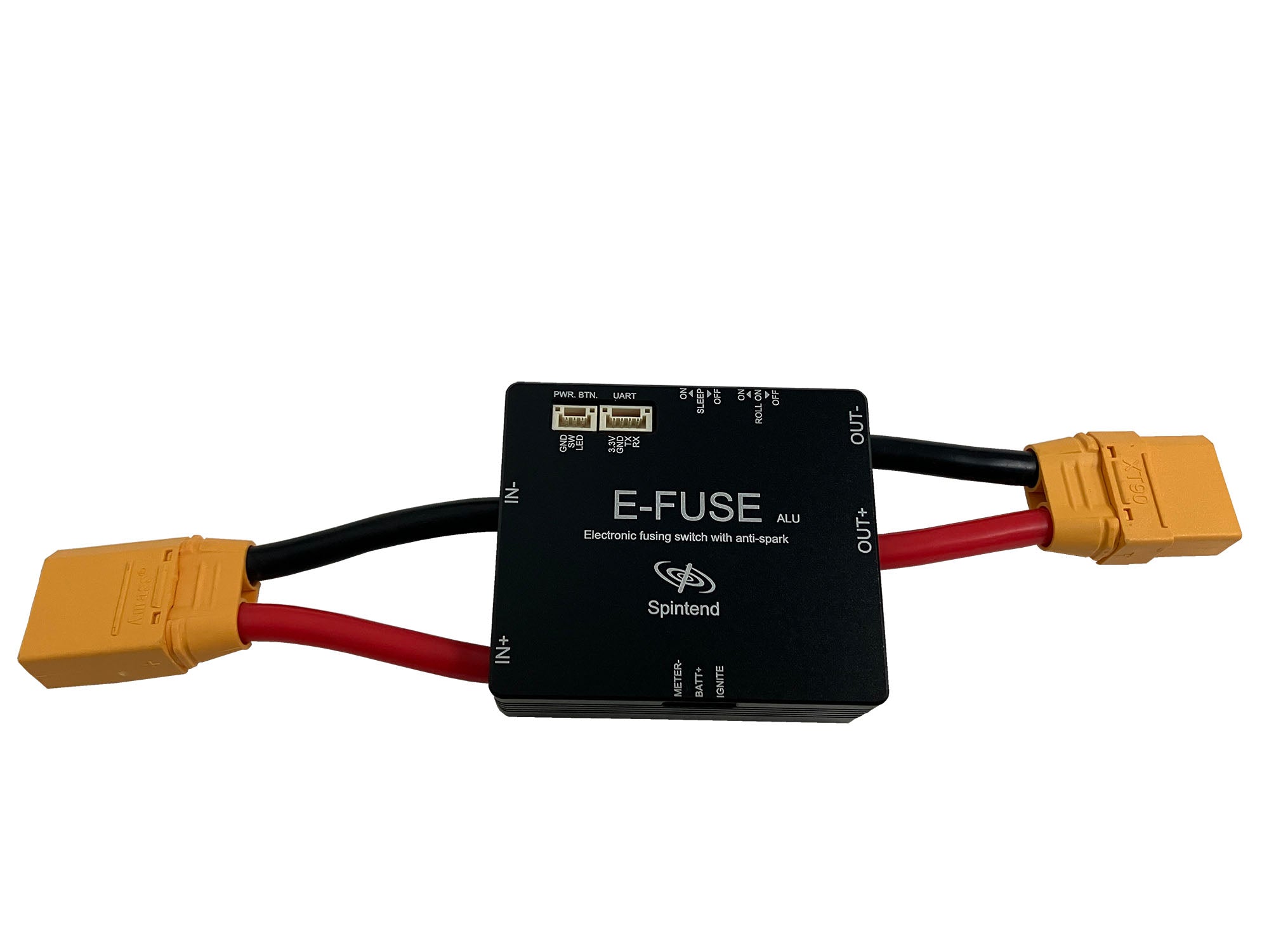 Multifunctional 80V 30A-180A Congigurable Efuse with Antispark Switch