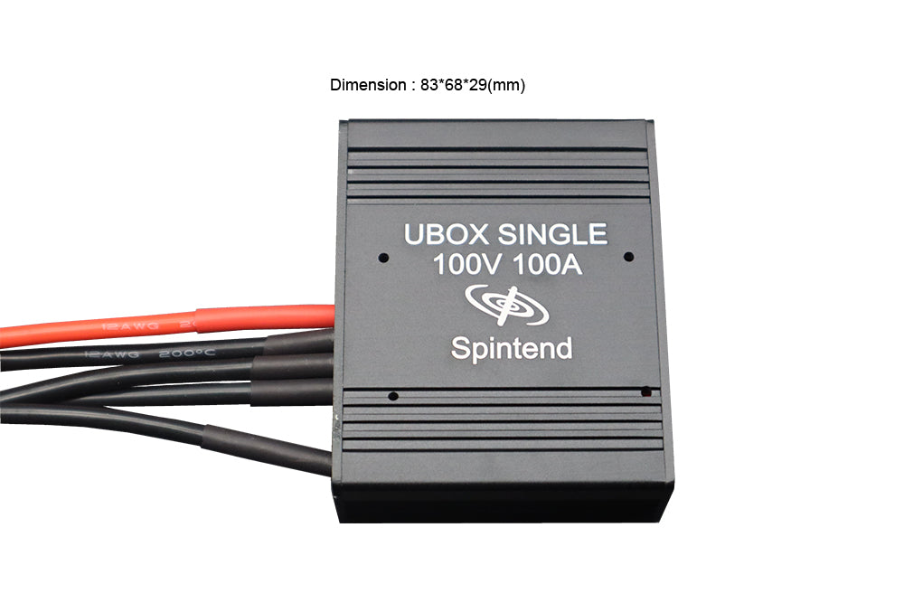 Single Ubox 100V 100A motor controller based on VESC | Spintend.com