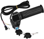 12-100V Universal Throttle Grip with lock key and LED battery display for ebike electric scooter
