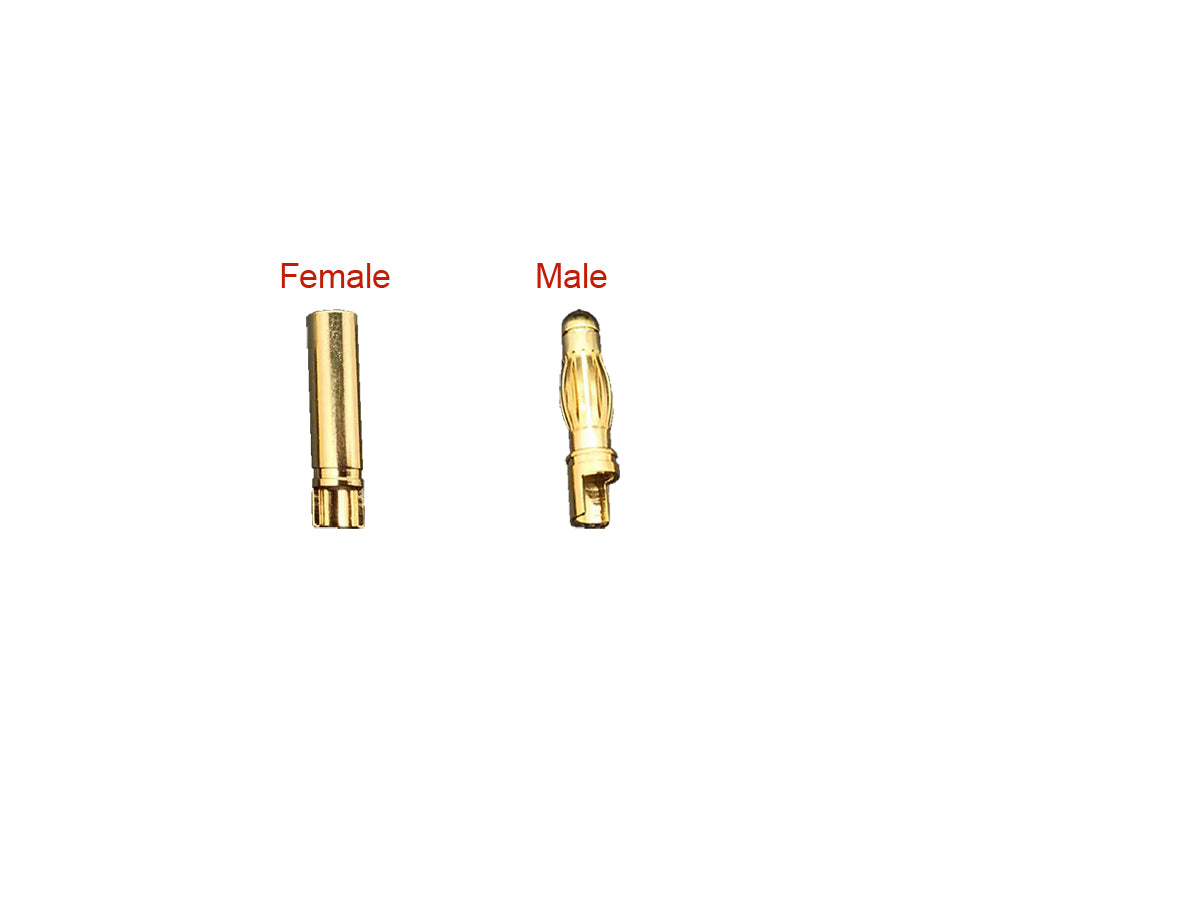 4.0mm banana connector male and female