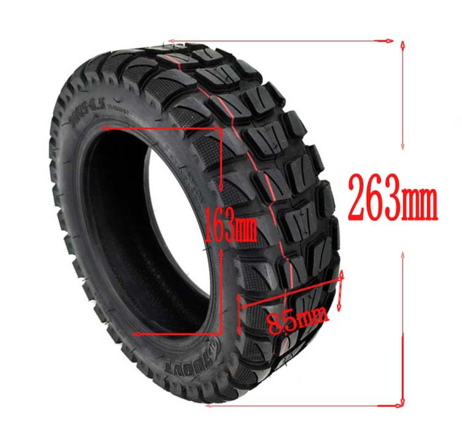90/65-6.5 CST Vacuum Tire Electric Scooter Wear-resisting Explosion-Proof  Tyre